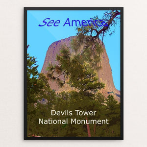 Devils Tower National Monument by Rodney Buxton