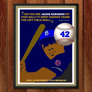 Did you see Jackie Robinson hit that Ball? by Bob Rubin