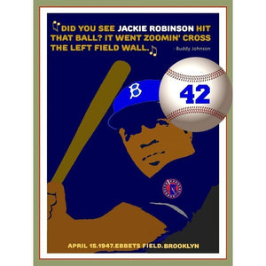 Did you see Jackie Robinson hit that Ball? by Bob Rubin