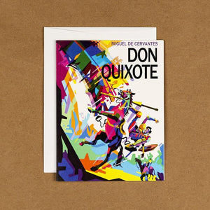 Don Quixote Notecard by Wedha Abdul Rasyid