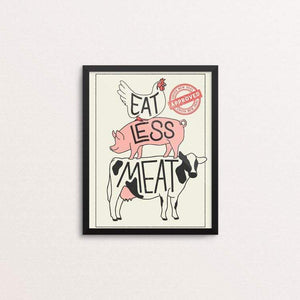 Eat Less Meat by Sarah Bloom