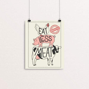 Eat Less Meat by Sarah Bloom