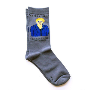Elizabeth Warren Crew Socks by Maggie Stern