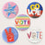 Everyone Vote Hemp Button Variety Pack