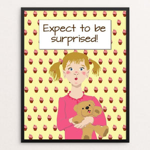 "Expect to be surprised 3" Illustrated by Lyla Paakkanen