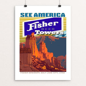 Fisher Towers Campground and National Scenic Trail and Fisher Brewery by Paul Heath