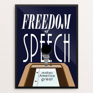 Freedom of Speech by Andrew Martin