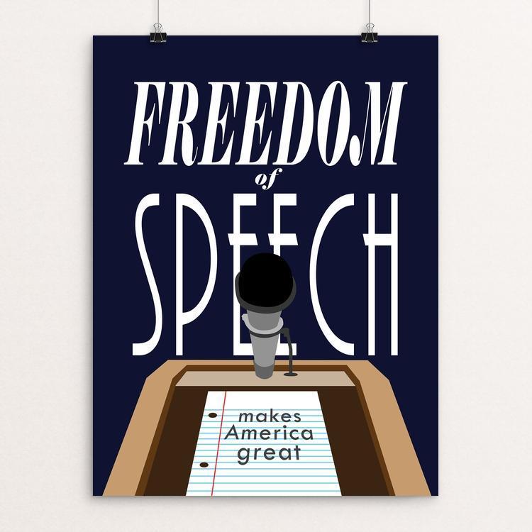 Freedom of Speech by Andrew Martin