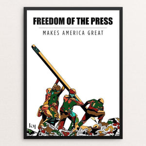 Freedom of the press by Kevin Mcgeen