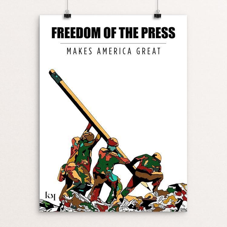 Freedom of the press by Kevin Mcgeen