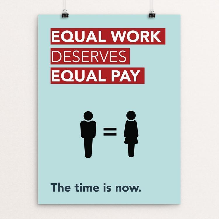 Gender Equality Poster by Laura Wells
