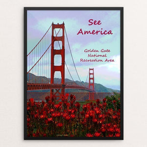 Golden Gate Flowers by Anthony Chiffolo