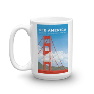 Golden Gate National Recreation Area Mug by David Hays