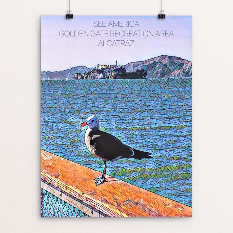 Golden Gate Recreation Area, Alcatraz Jailbird by Bryan Bromstrup