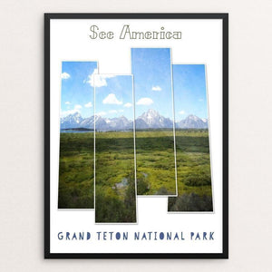 Grand Teton National Park Teton Range by Bryan Bromstrup