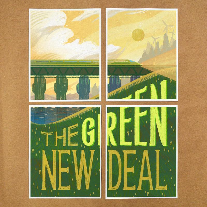 Green New Deal Download & Print-at-Home Protest Posters 3