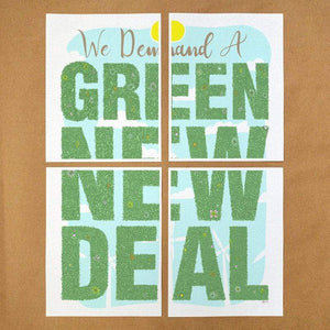 Green New Deal Download & Print-at-Home Protest Posters 3