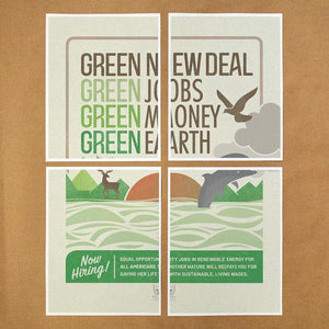 Green New Deal Download & Print-at-Home Protest Posters 1