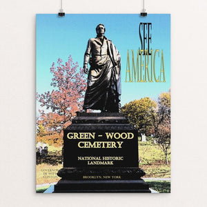 Green-Wood Cemetery National Historic Landmark by John Lincoln Hallowell