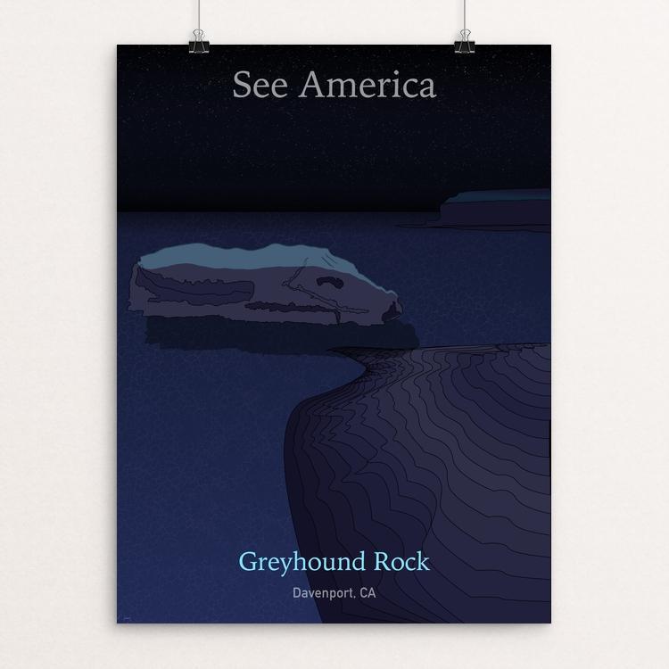 Greyhound Rock by John Waidhofer