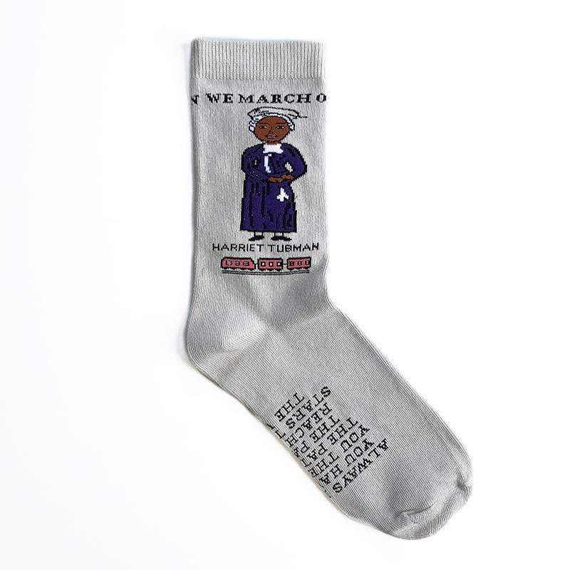 Harriet Tubman Crew Socks by Maggie Stern