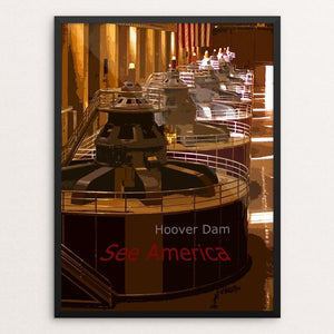Hoover Dam by Rodney A. Buxton