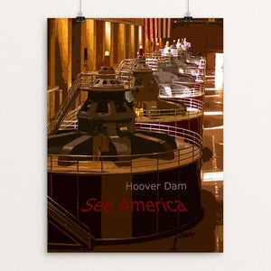 Hoover Dam by Rodney A. Buxton