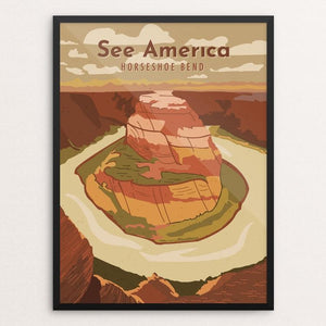 Horseshoe Bend See America by Sua Lee