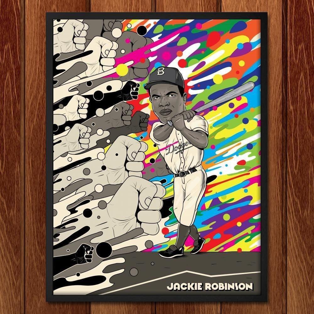 Jackie Robinson by Roberlan Borges Creative Action Network