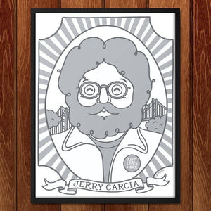 Jerry Garcia by Adrianna Bamber