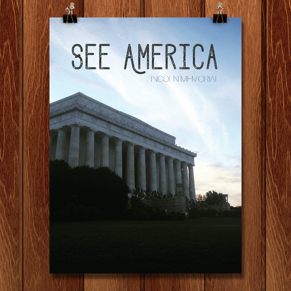Lincoln Memorial by Emily Corley