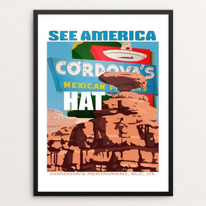Mexican Hat Rock and Cordova's by Paul Heath