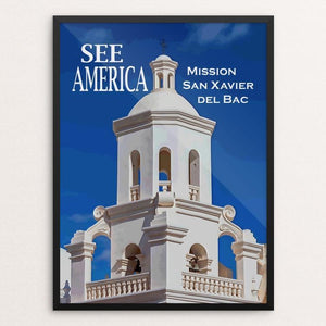 Mission San Xavier del Bac by Ed Gleichman