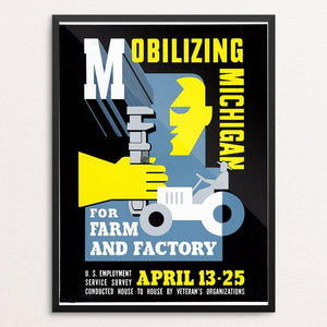 Mobilizing Michigan for Farm and Factory by Maurice Merlin