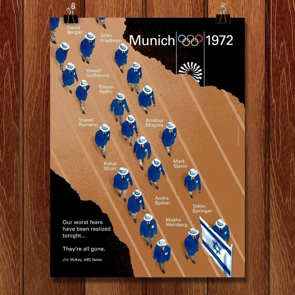 Munich Massacre, Munich, 1972 by Brixton Doyle