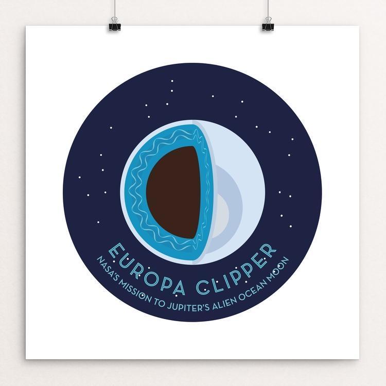 NASA's Europa Clipper by Katarina Eriksson