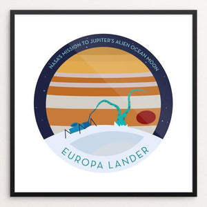 NASA's Europa Lander by Katarina Eriksson