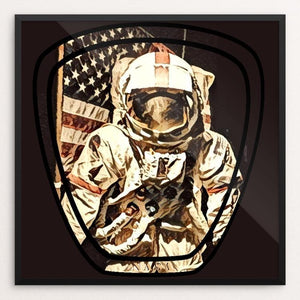 NASA Spaceman by Bryan Bromstrup