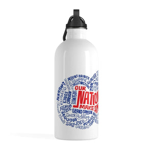 National Parks Stainless Steel Water Bottle by Eric Junker