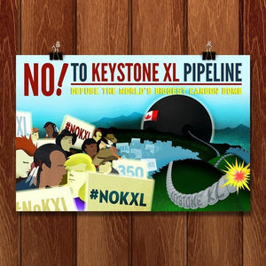 No! To Keystone XL Pipeline by Marcacci Communications