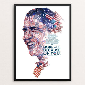 Obama 2012: Hopeful because of you by Charis Tsevis