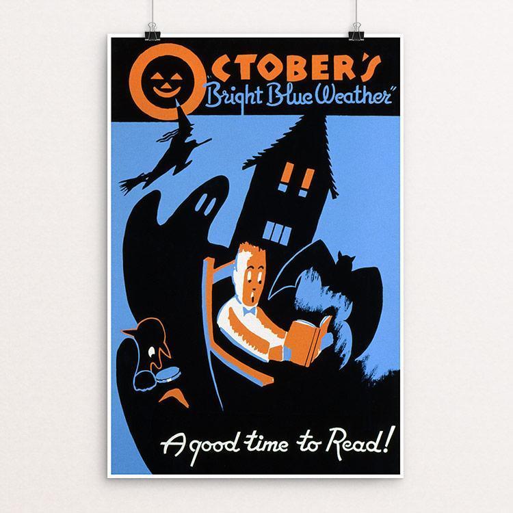 October's "bright blue weather" A good time to read! by Albert M. Bender