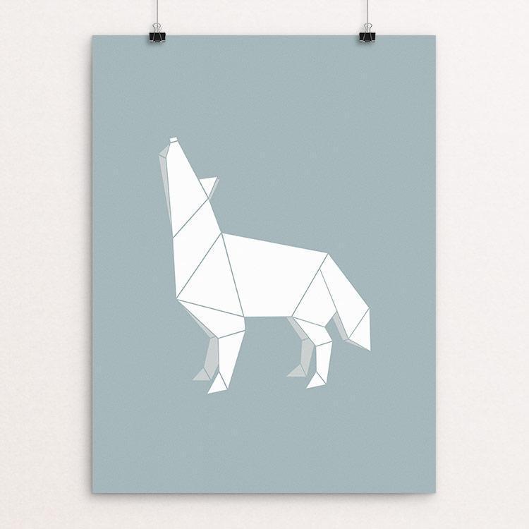 Origami Wolf by Todd Gilloon