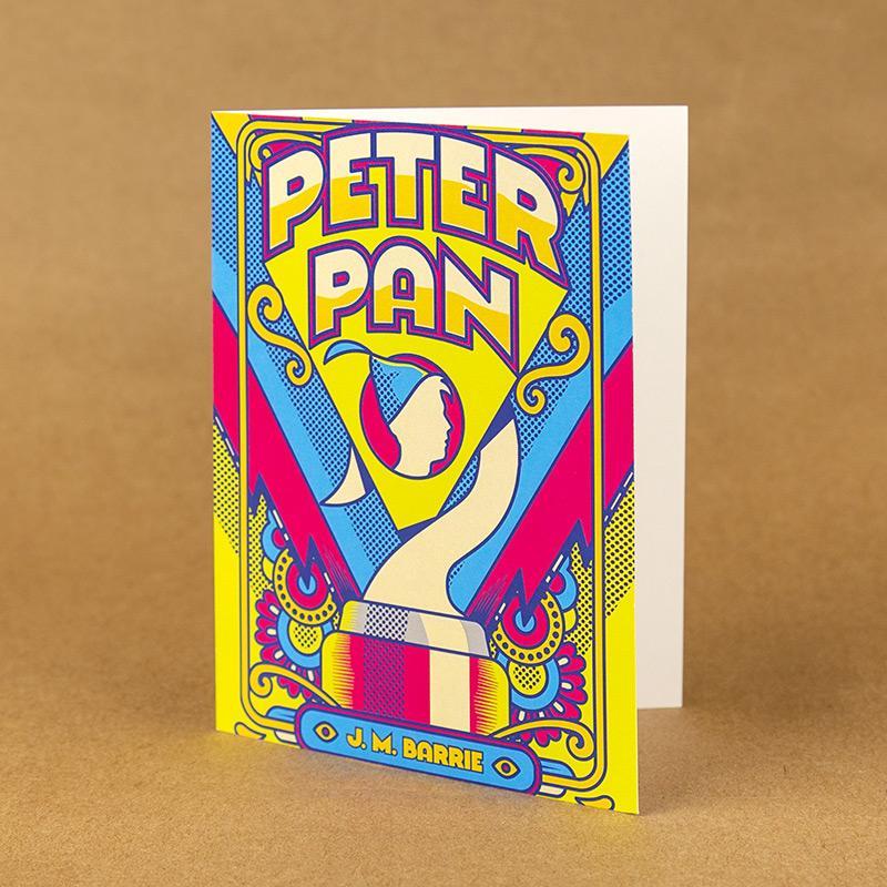 Peter Pan Notecard by Roberlan Borges