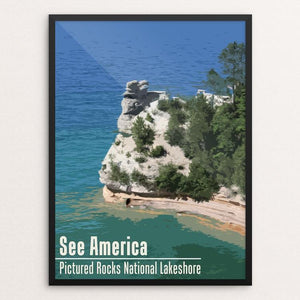 Pictured Rocks National Lakeshore by Katie