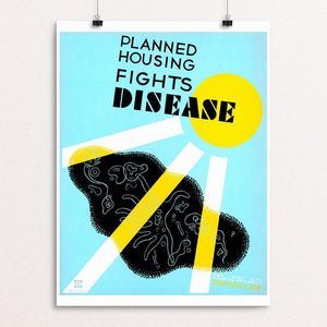 Planned Housing Fights Disease by New York WPA Art Project
