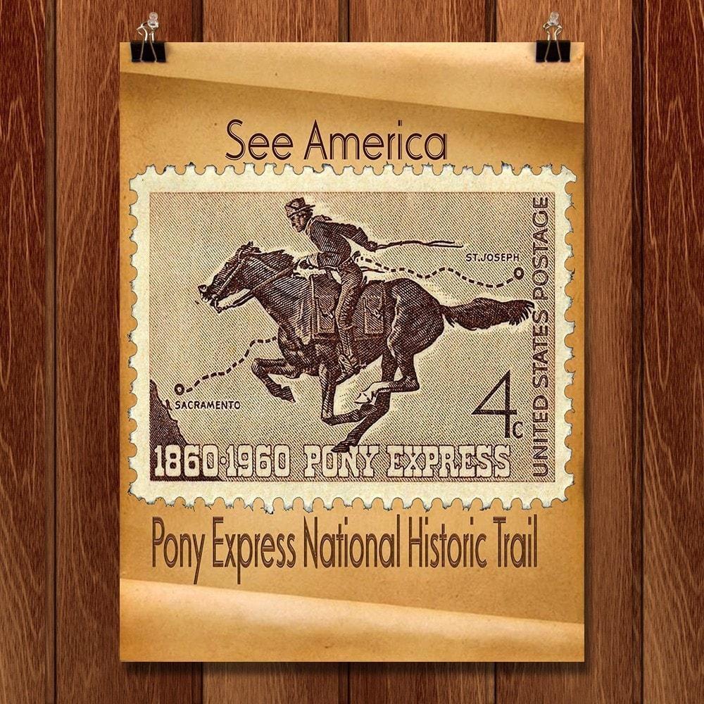 Pony Express National Historic Trail by Sierranne