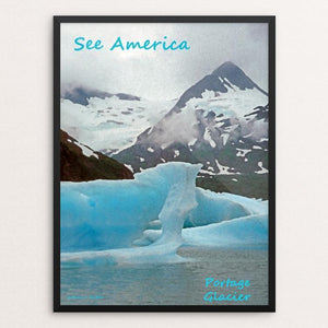 Portage Glacier, Alaska by Anthony Chiffolo