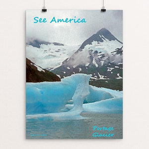Portage Glacier, Alaska by Anthony Chiffolo