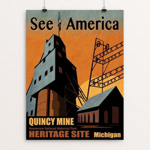 Quincy Mine Heritage Site by Mike Stockwell